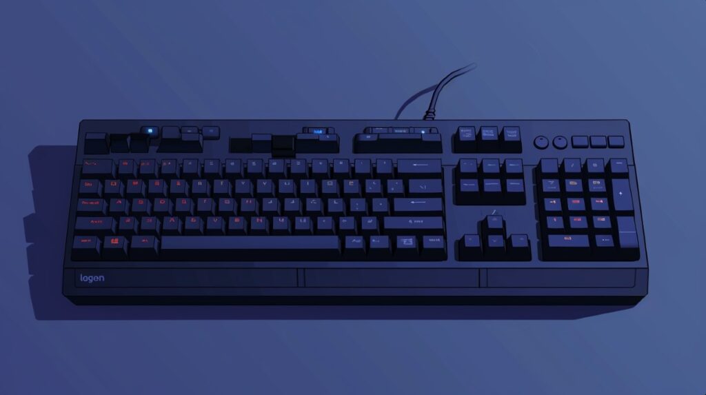 Logitech gaming tastatur